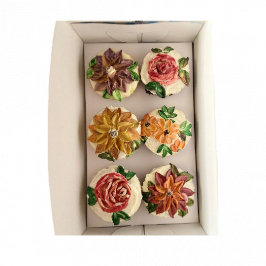 Palate Knife Hand-Painted Cupcake online delivery in Noida, Delhi, NCR, Gurgaon