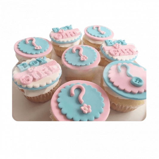 Gender Reveal Cupcake online delivery in Noida, Delhi, NCR, Gurgaon