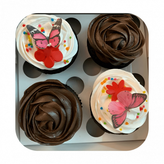 Dark Chocolate Fantasy Cupcake online delivery in Noida, Delhi, NCR, Gurgaon