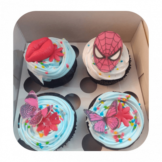 Whipped Cream Frosting Theme Cupcake online delivery in Noida, Delhi, NCR, Gurgaon