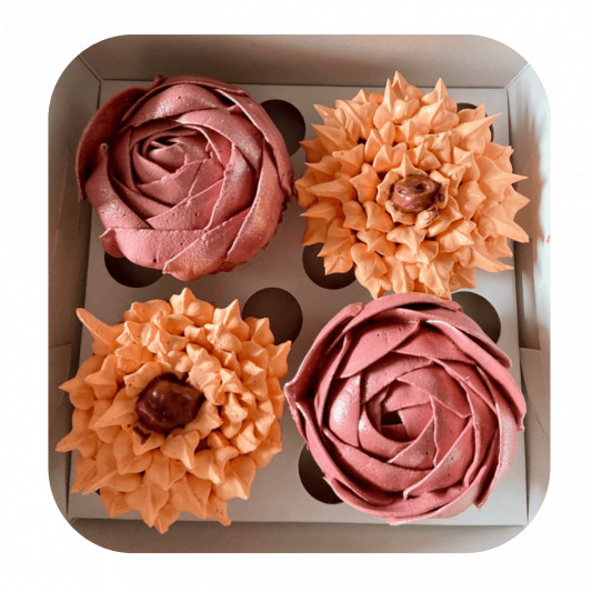 Flower Frosting Cupcake online delivery in Noida, Delhi, NCR, Gurgaon