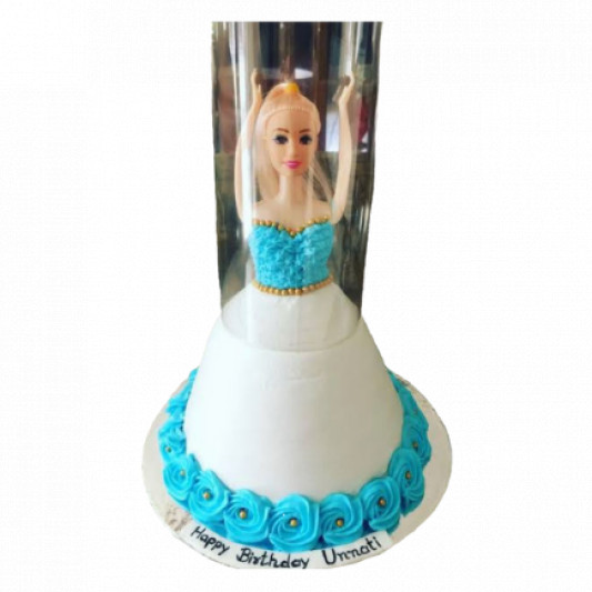 Customized Doll Pull me up cake online delivery in Noida, Delhi, NCR, Gurgaon