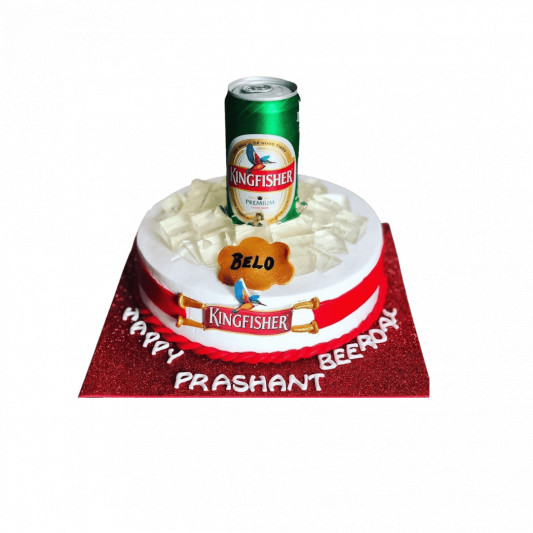 Kingfisher Theme Cake  online delivery in Noida, Delhi, NCR, Gurgaon