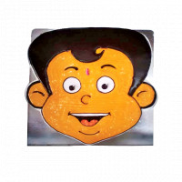 Chota Bheem Face Cake  online delivery in Noida, Delhi, NCR,
                    Gurgaon