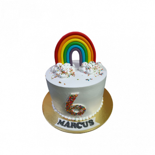 Rainbow Theme Cake  online delivery in Noida, Delhi, NCR, Gurgaon