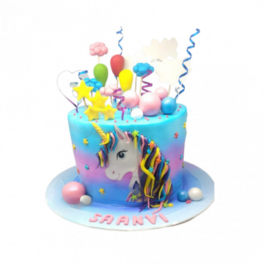 Unicorn Rainbow Hair Cake online delivery in Noida, Delhi, NCR, Gurgaon