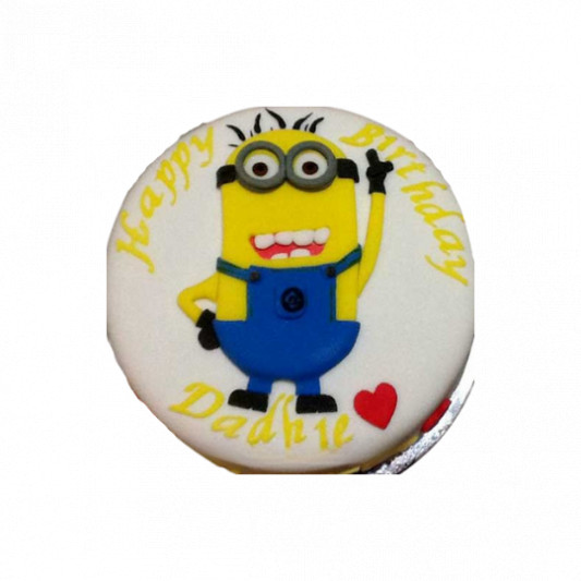 Minion 2D Cake online delivery in Noida, Delhi, NCR, Gurgaon