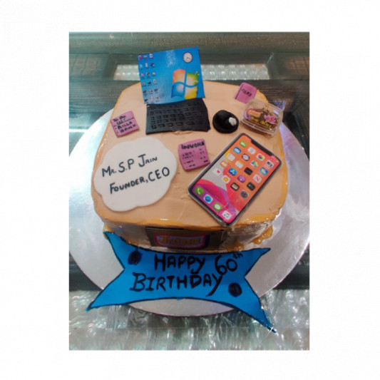 Office Theme Cake online delivery in Noida, Delhi, NCR, Gurgaon