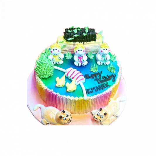 Kids Garden Cake online delivery in Noida, Delhi, NCR, Gurgaon