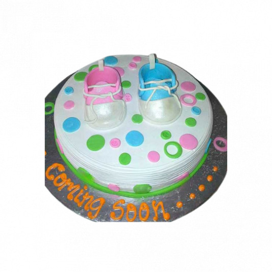 Baby Shower Theme Cake  online delivery in Noida, Delhi, NCR, Gurgaon