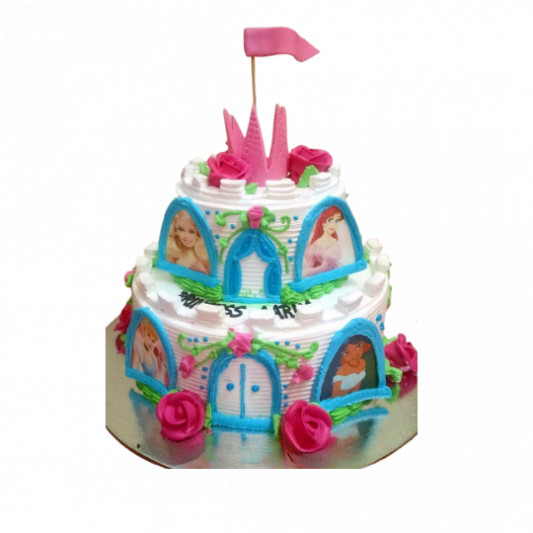 Princess Castle Theme Cake online delivery in Noida, Delhi, NCR, Gurgaon