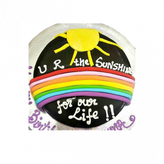 Sunshine cake online delivery in Noida, Delhi, NCR, Gurgaon