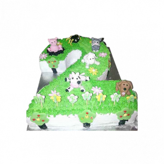 Number Cake for Kids online delivery in Noida, Delhi, NCR, Gurgaon