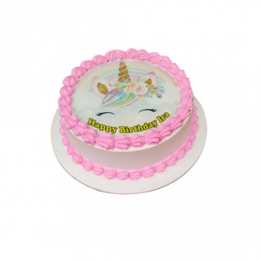 Unicorn Theme Photo Cake online delivery in Noida, Delhi, NCR, Gurgaon