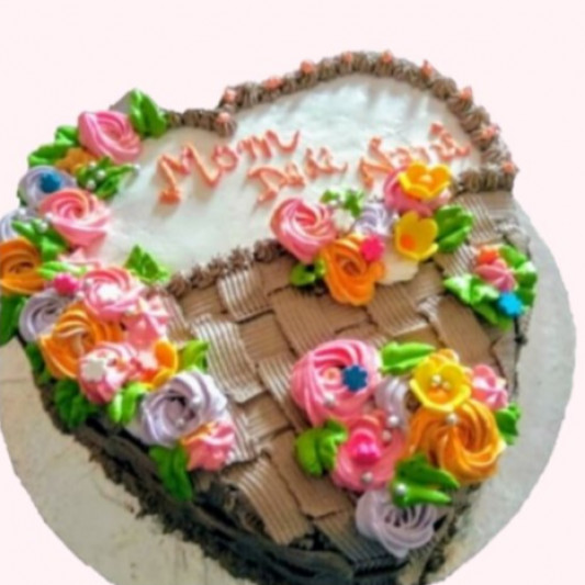 Women's Day Special Floral Cake online delivery in Noida, Delhi, NCR, Gurgaon