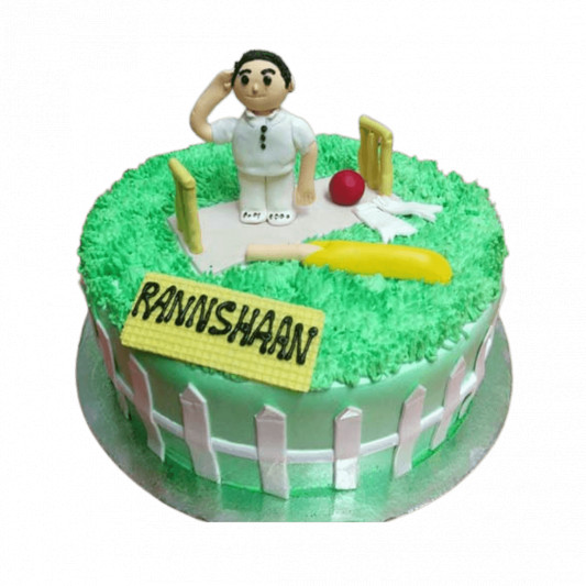 Cricket Theme Cake online delivery in Noida, Delhi, NCR, Gurgaon