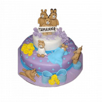 2 Tier Baby Shower Cake online delivery in Noida, Delhi, NCR,
                    Gurgaon