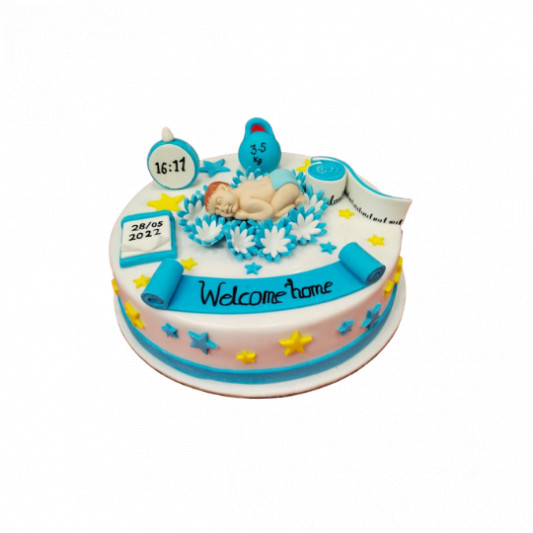 Welcome Baby Cake online delivery in Noida, Delhi, NCR, Gurgaon