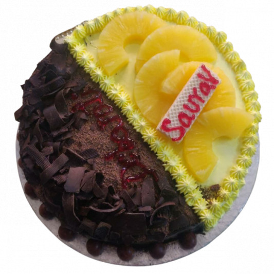 Double Flavour Cake online delivery in Noida, Delhi, NCR, Gurgaon