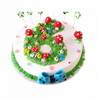 Honey Bee Number Cake  online delivery in Noida, Delhi, NCR,
                    Gurgaon