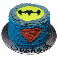 Batman Superman Cake online delivery in Noida, Delhi, NCR,
                    Gurgaon