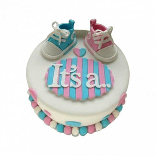 Gender Reveal Cake online delivery in Noida, Delhi, NCR, Gurgaon