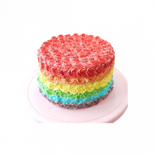 Rainbow Theme Cake online delivery in Noida, Delhi, NCR, Gurgaon