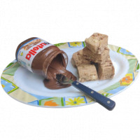 White Chocolate Nutella Fudge Brownie online delivery in Noida, Delhi, NCR,
                    Gurgaon