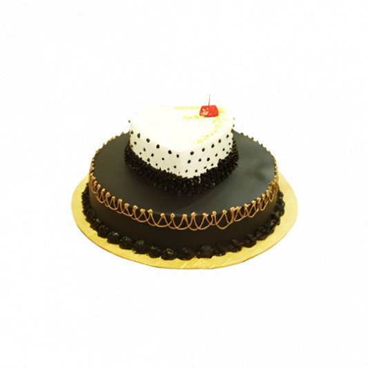 Heart on a Cake online delivery in Noida, Delhi, NCR, Gurgaon