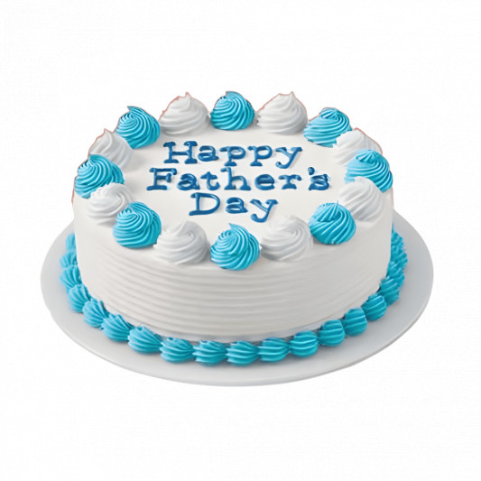 Simple Fathers Day Cake online delivery in Noida, Delhi, NCR, Gurgaon