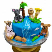 Jungle Theme Cake online delivery in Noida, Delhi, NCR,
                    Gurgaon