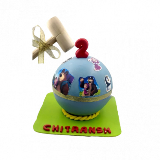 Kids Theme Pinata Cake online delivery in Noida, Delhi, NCR, Gurgaon