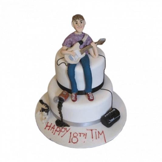 2 Tier Cake for Men online delivery in Noida, Delhi, NCR, Gurgaon