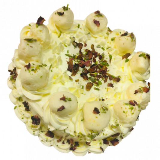 Indian Rasmalai Dessert Fusion Cake online delivery in Noida, Delhi, NCR, Gurgaon