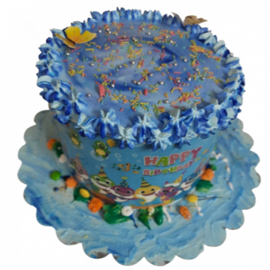 Baby Shark Theme Birthday Cake online delivery in Noida, Delhi, NCR, Gurgaon