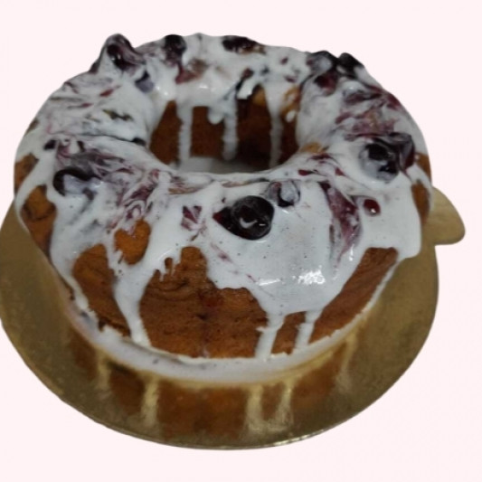 Blueberry Bundt Cake with minimal cream online delivery in Noida, Delhi, NCR, Gurgaon