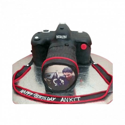 DSLR Camera Theme Cake online delivery in Noida, Delhi, NCR, Gurgaon