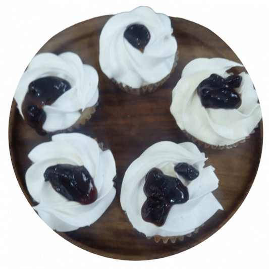 Blueberry Cream Cupcakes online delivery in Noida, Delhi, NCR, Gurgaon