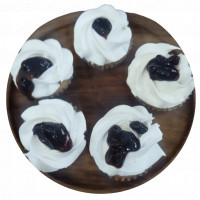 Blueberry Cream Cupcakes online delivery in Noida, Delhi, NCR,
                    Gurgaon