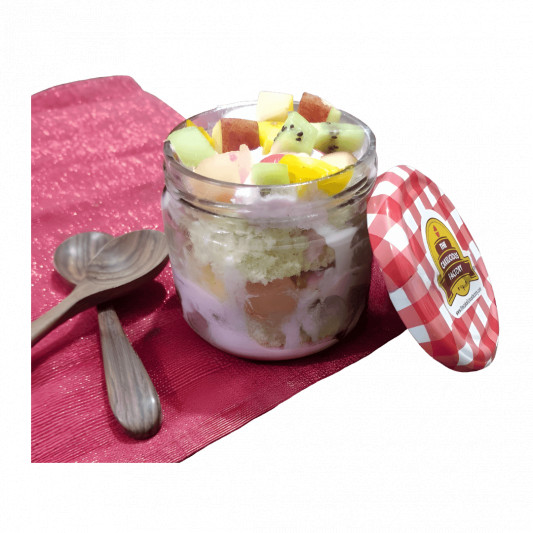 Fresh Fruits and Nuts Ice Cream Cake Jar online delivery in Noida, Delhi, NCR, Gurgaon