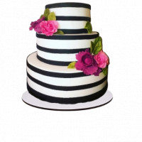 Anniversary Floral Cake - 3 Tier Cake online delivery in Noida, Delhi, NCR,
                    Gurgaon