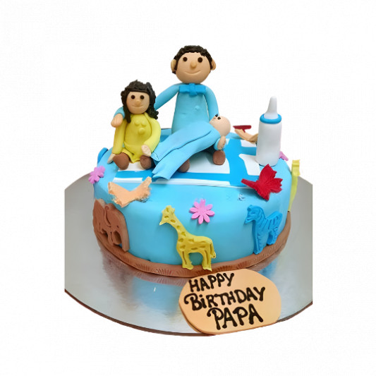 Happy Birthday Dad Golf Player Cake Graphic by swiftyslice · Creative  Fabrica