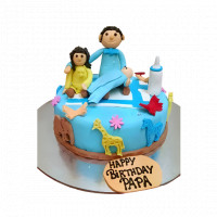 Papa's Birthday Cake online delivery in Noida, Delhi, NCR,
                    Gurgaon
