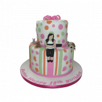 18th Birthday Cakes for Girl online delivery in Noida, Delhi, NCR,
                    Gurgaon