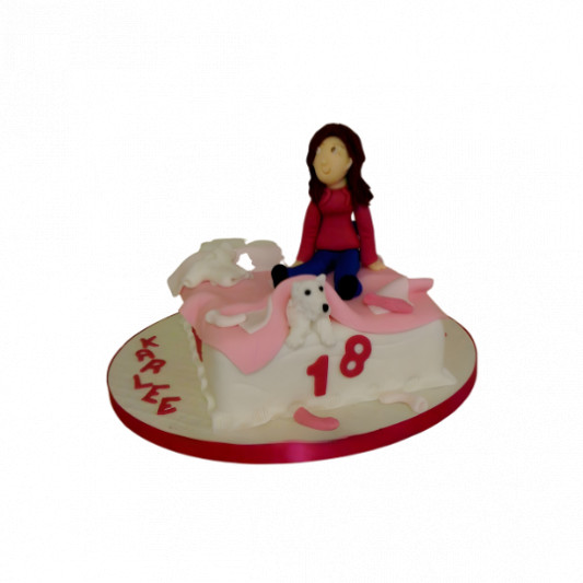 Birthday Cake for 18 Year Girl online delivery in Noida, Delhi, NCR, Gurgaon