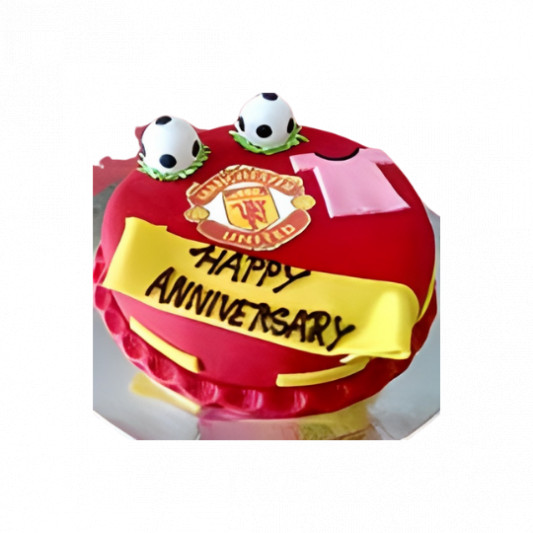 Football Lovers Anniversary Cake online delivery in Noida, Delhi, NCR, Gurgaon