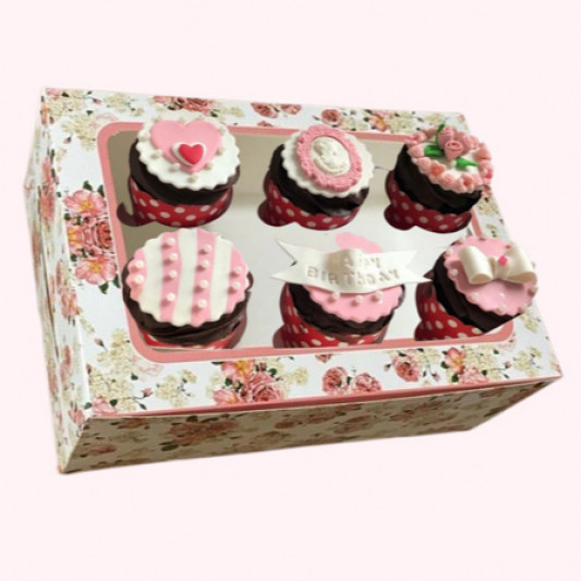  Birthday Theme Cupcake online delivery in Noida, Delhi, NCR, Gurgaon