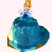 Cinderella Doll Cake | Pull me up  Cake online delivery in Noida, Delhi, NCR,
                    Gurgaon