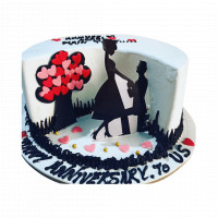 Half year Anniversary Cake online delivery in Noida, Delhi, NCR,
                    Gurgaon