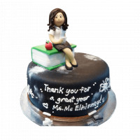 Thank You Cake for Great Year online delivery in Noida, Delhi, NCR,
                    Gurgaon